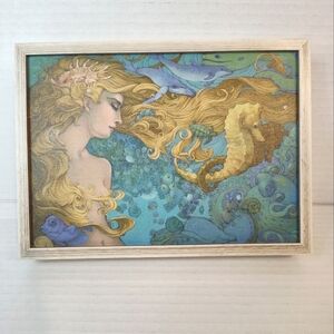 Mini frame canvas Mother Ocean